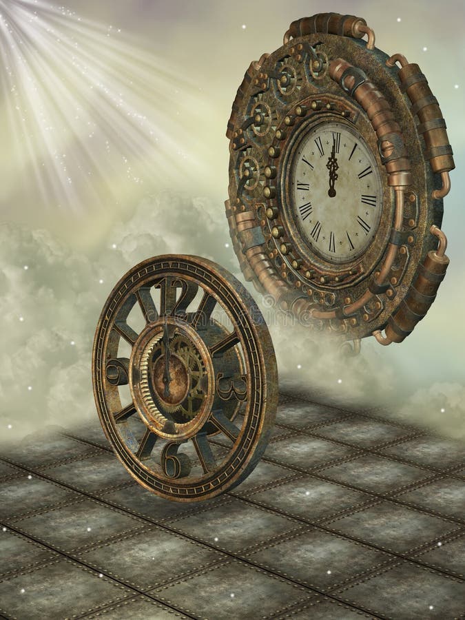 Stile di Steampunk illustrazione di stock Stile di Steampunk illustrazione di stock