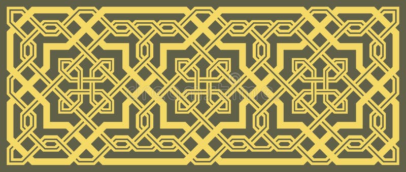 stilfull geometrisk prydnad vektor illustrationer stilfull geometrisk prydnad vektor illustrationer
