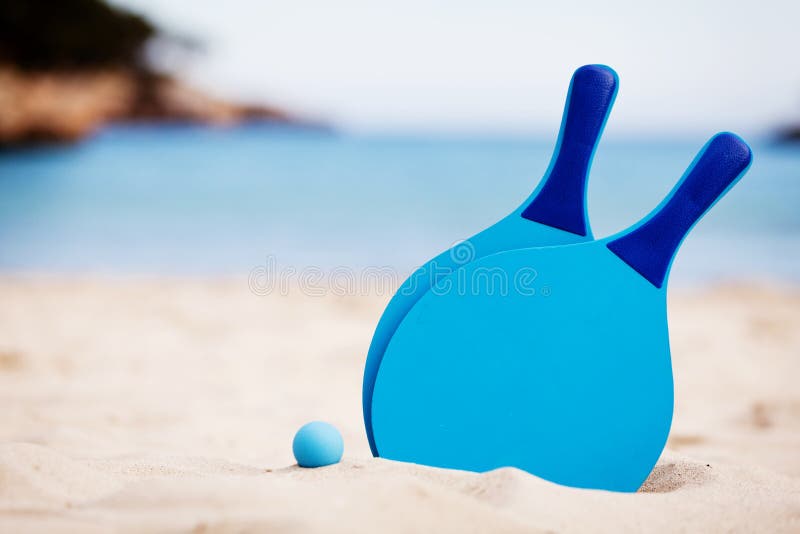 Still life beachball in summer on the beach vacation