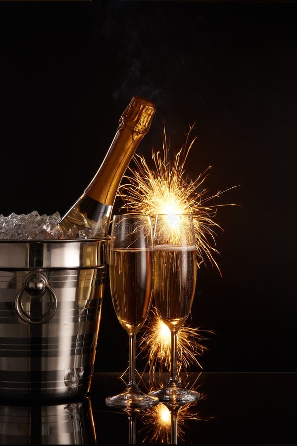 champagne sparklers