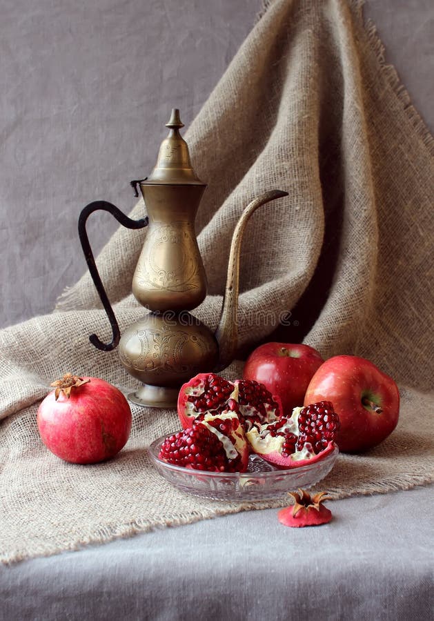 Still life with fruit