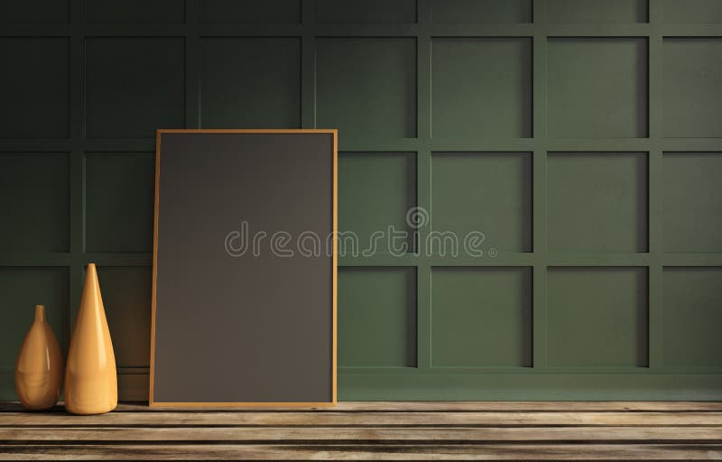 Stillleben der schwarzen Plakatschablone für Darstellung lizenzfreie abbildung Stillleben der schwarzen Plakatschablone für Darstellung lizenzfreie abbildung