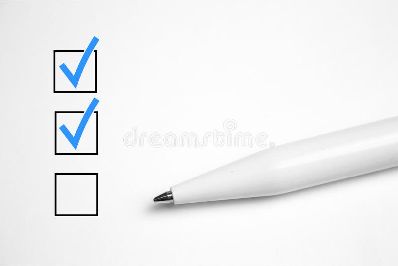 Stilou gol fotografie stoc cu listă de verificare cu spațiu de copiere. stock photo