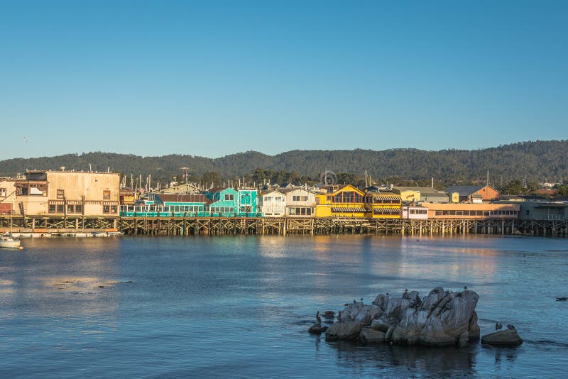 Stilts in Monterey, California stock photography Stilts in Monterey, California stock photography