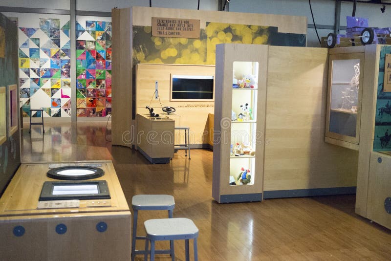 Telus Spark Science Centre and Museum in Calgary Editorial Stock Photo