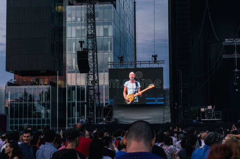 Sting in concert