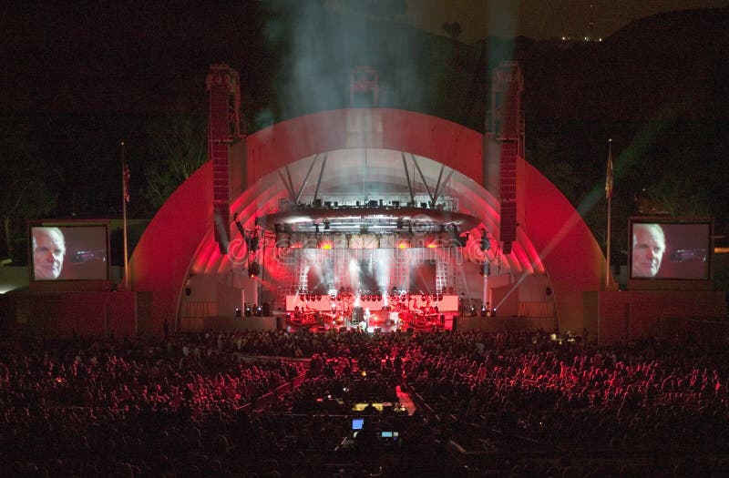 Sting performing at the newly renovated Hollywood Bowl, Hollywood, California