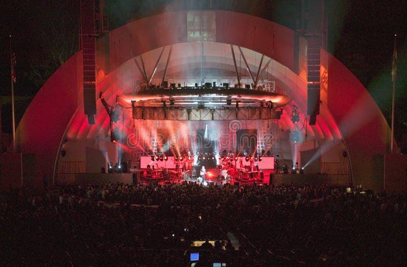 Sting Performing at the Newly Renovated Hollywood Bowl, Hollywood