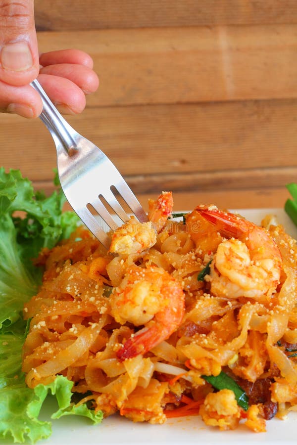 Stirfried Chinese Noodles with Soy Protein Stock Image Image of