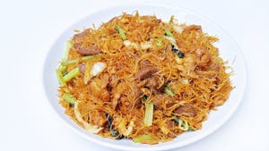 Stir fried Rice Vermicelli Noodles With Sweet Soy Sauce And Veggies Stir fried Rice Vermicelli Noodles With Sweet Soy Sauce And Veggies