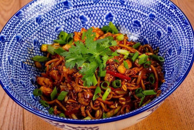 Stir fry noodle stock photo. Image of udon, stirfry - 122090044