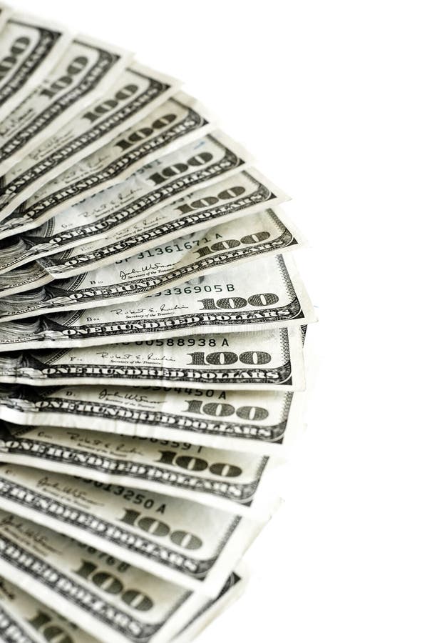 Sto Dolarowych rachunków amerykanina gotówki pieniędzy zdjęcie stock Sto Dolarowych rachunków amerykanina gotówki pieniędzy zdjęcie stock