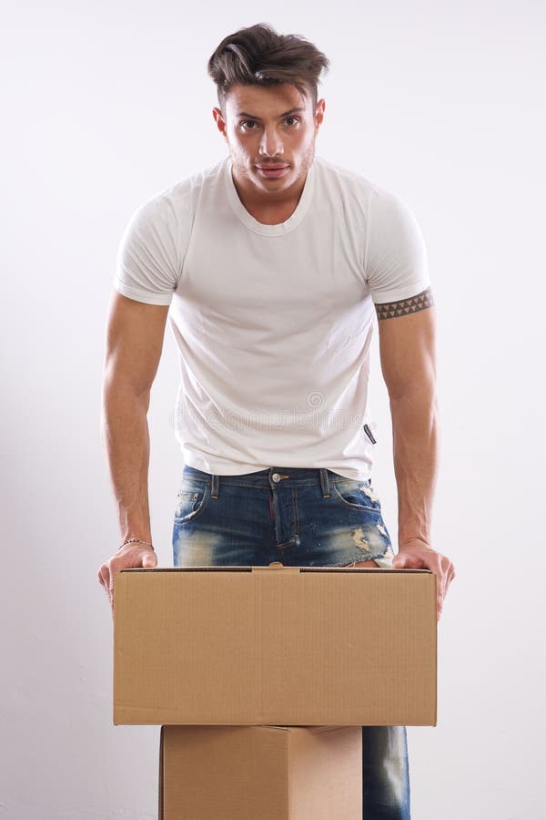 Stock boy stock image. Image of service, smiling 31051429