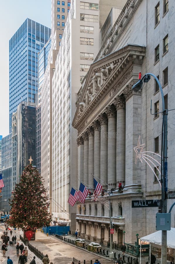 Stock Exchange in New York, United States Editorial Photo - Image of ...