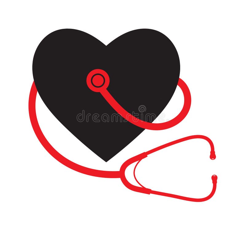 Stethoscope Heart Clip Art. Stock Vector Illustration of designs, symbol 171270264