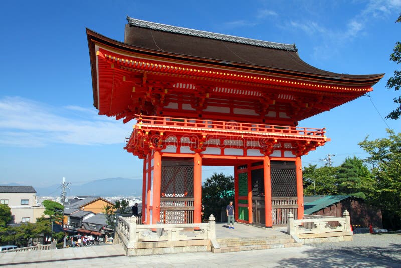 Stock Image Of Kiyomizudera Temple, Kyoto, Japan Editorial Photography