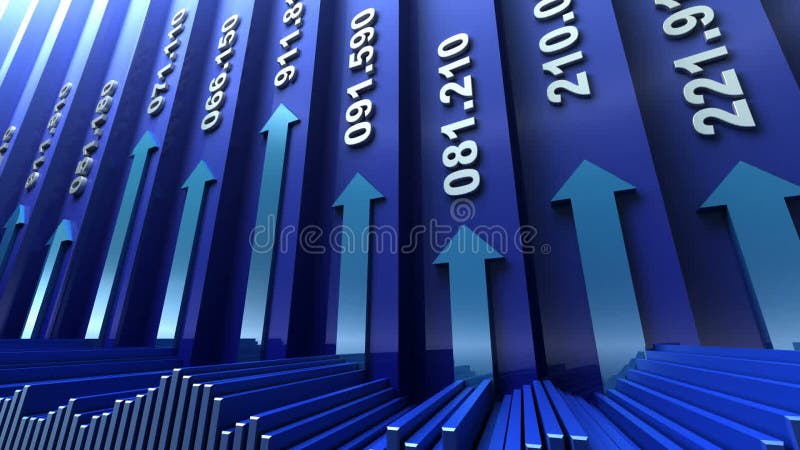 Stock market abstract background