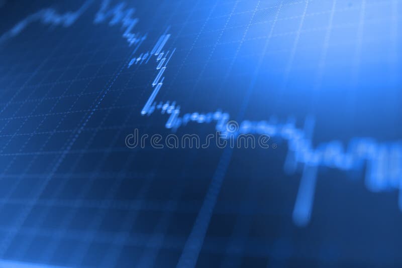 Stock market chart, graph on blue background. Stock market and other finance themes. Market report on blue background. Blue backg royalty free stock image Stock market chart, graph on blue background. Stock market and other finance themes. Market report on blue background. Blue backg royalty free stock image