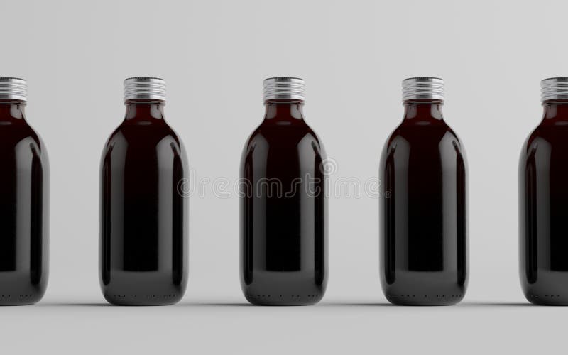 Download Cold Brew Coffee Amber Brown Large Glass Bottle Packaging Mockup Multiple Bottles Blank Label Stock Illustration Illustration Of Container Liquid 187084095 Yellowimages Mockups