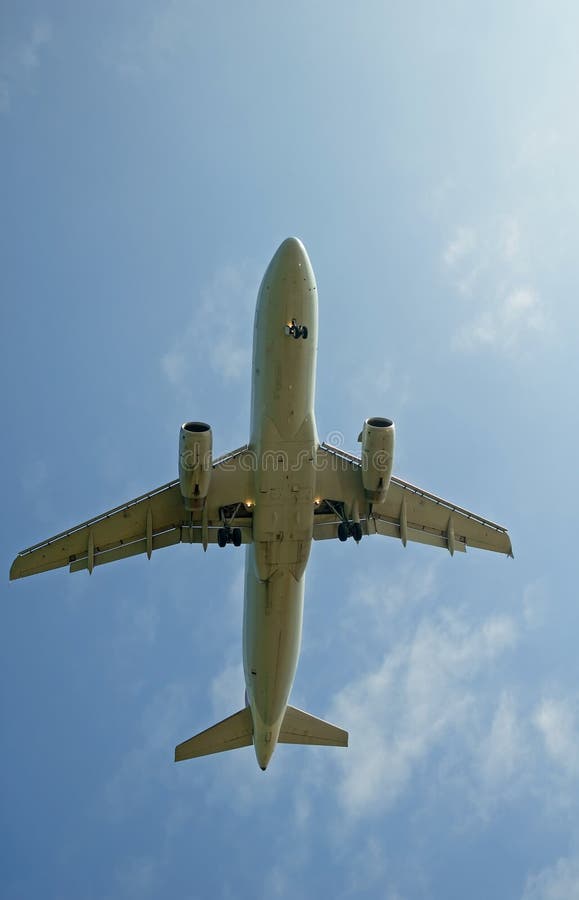 Stock photo of an aeroplane