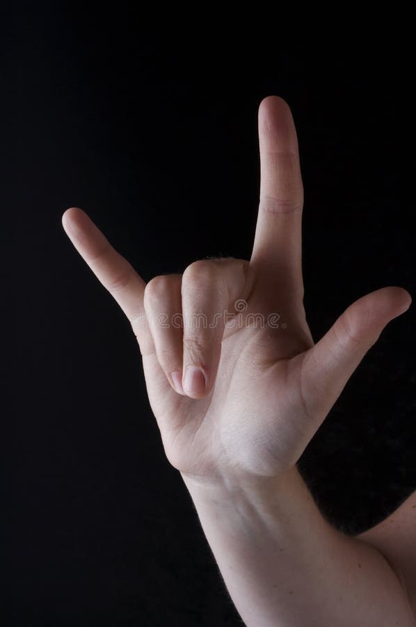 sign language i love you symbol