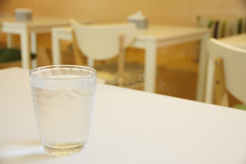 Stock Photo Water Glass on Table Stock Photo Image of setting