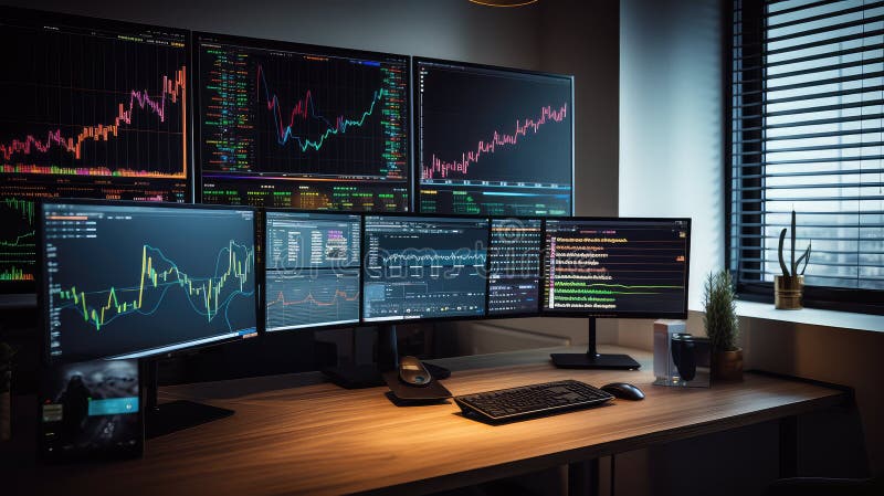 Stock screen data vector illustration