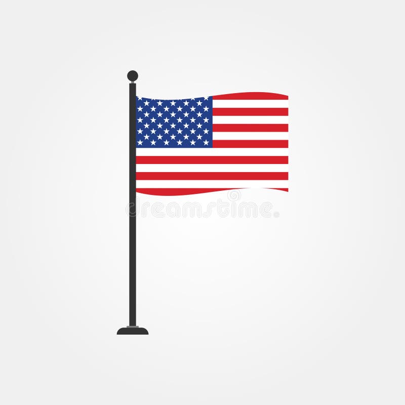 Stock Vector American Flag Icon 4 Stock Image Illustration Of Malaysia Country 131164113