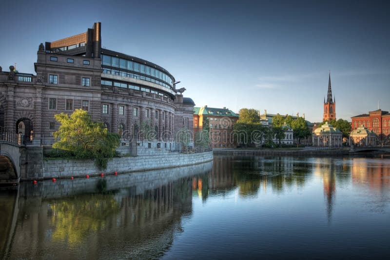 Stockholm HDR images libres de droits Stockholm HDR images libres de droits