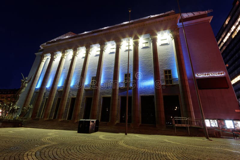 Stockholm-Konzertsaal stockfoto Stockholm-Konzertsaal stockfoto