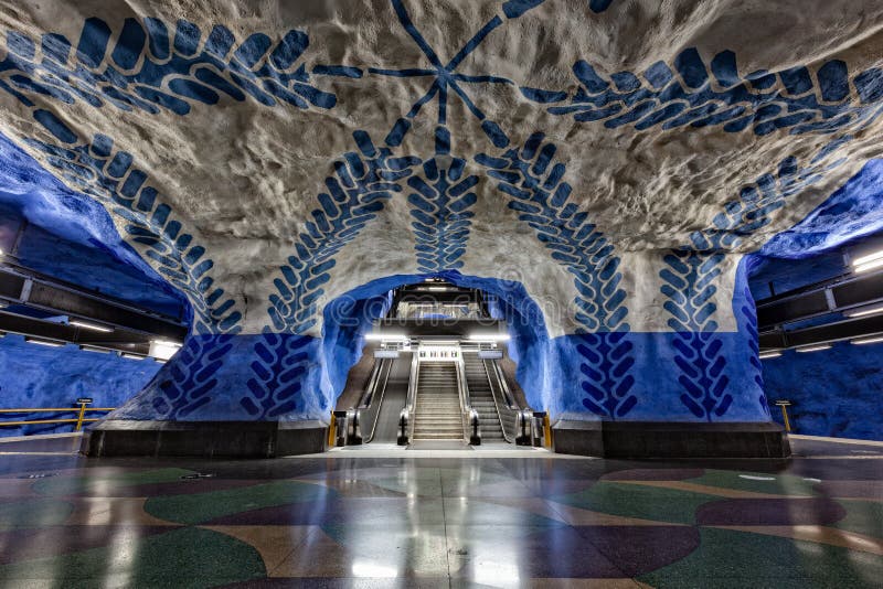 Stockholm-Metro lizenzfreie stockfotografie Stockholm-Metro lizenzfreie stockfotografie