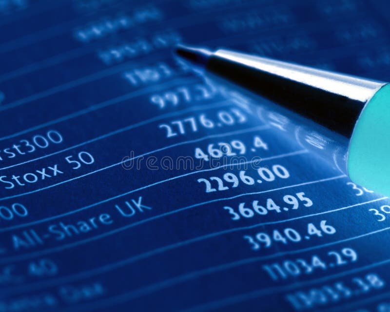 Stocks and shares editorial photography. Image of trading 298012