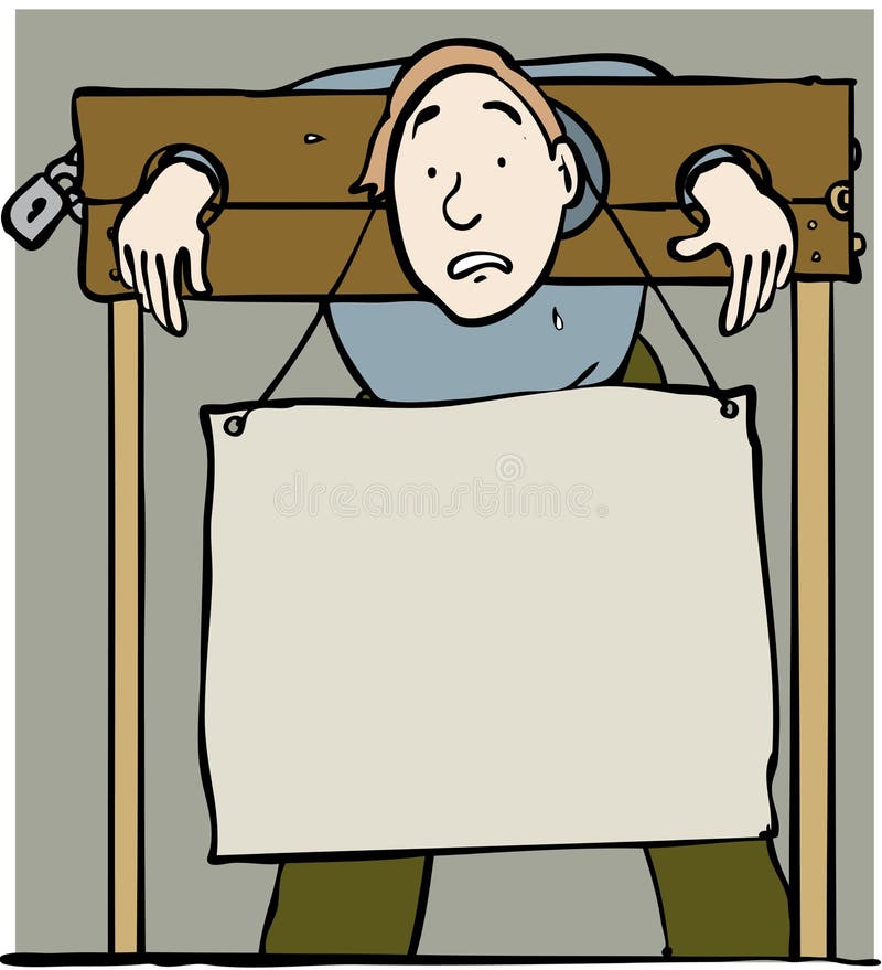 Stocks and sign stock illustration Stocks and sign stock illustration