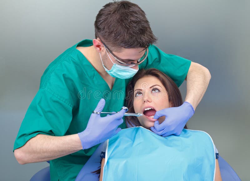 Stomatologiczna anestezja zdjęcie stock Stomatologiczna anestezja zdjęcie stock