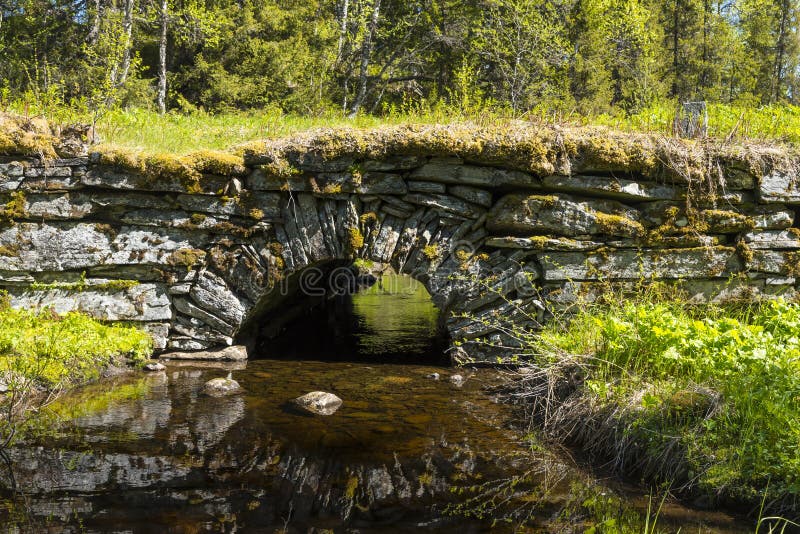 Stone arch bridge Jamtland