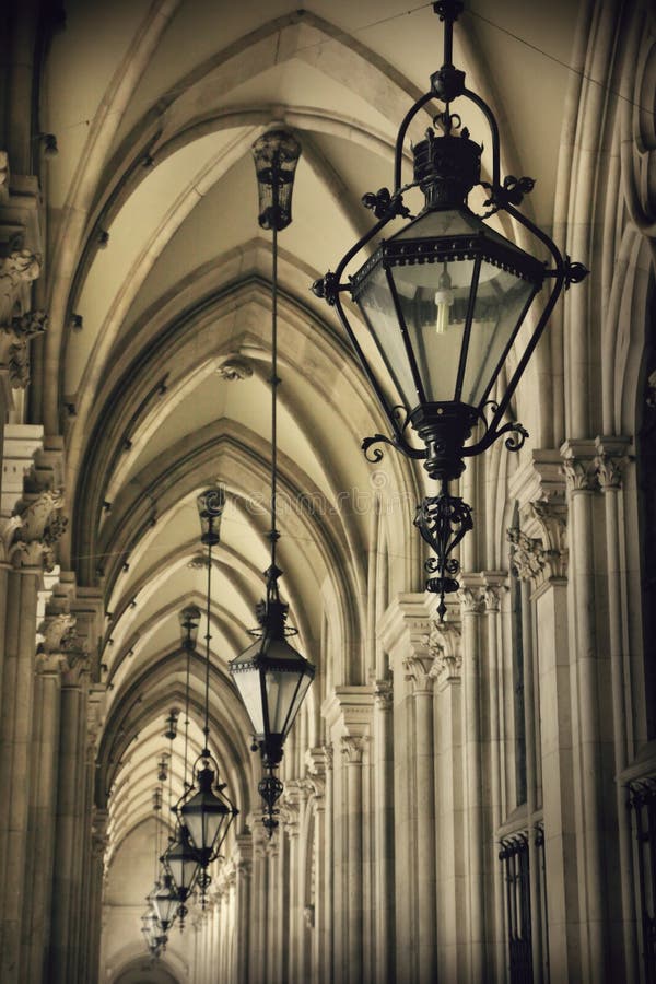 Stone archway royalty free stock image