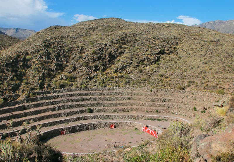 Stone bullring in Chivay, Peru