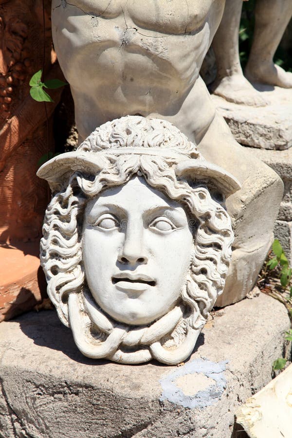 Medusa head stock image. Image of europe, architecture 99146247