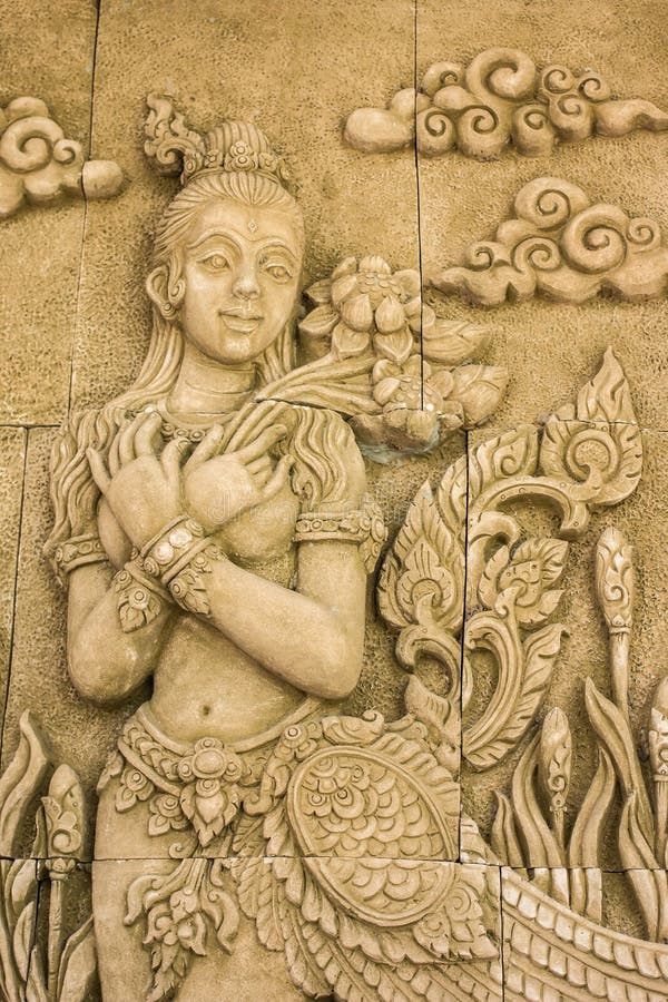 Stone carved thai style