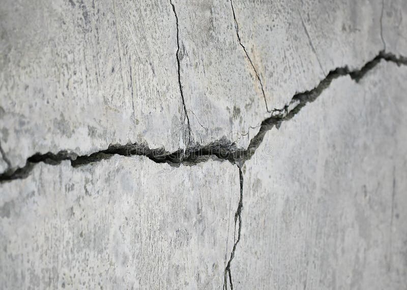 Detail of a stone crack