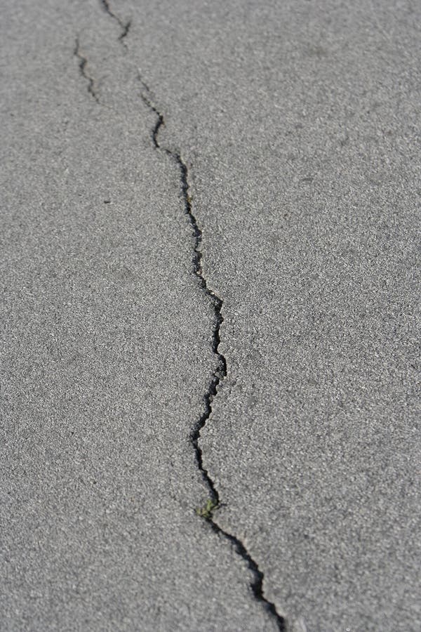 Detail of a stone crack