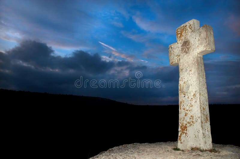 Stone cross