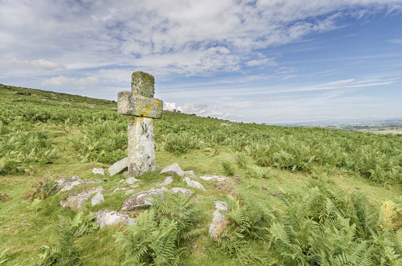 Stone Cross on Bodmin Moor