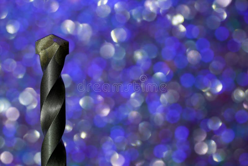 Stone Drill with Point for Drilling in Natural Stone and Concrete