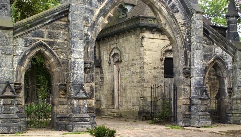 Stone entrance royalty free stock images Stone entrance royalty free stock images