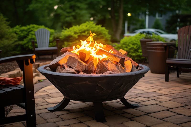 Stone Fire Pit Stock Illustrations 404 Stone Fire Pit Stock