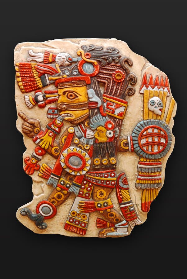 Stone god Tezacatlipoca