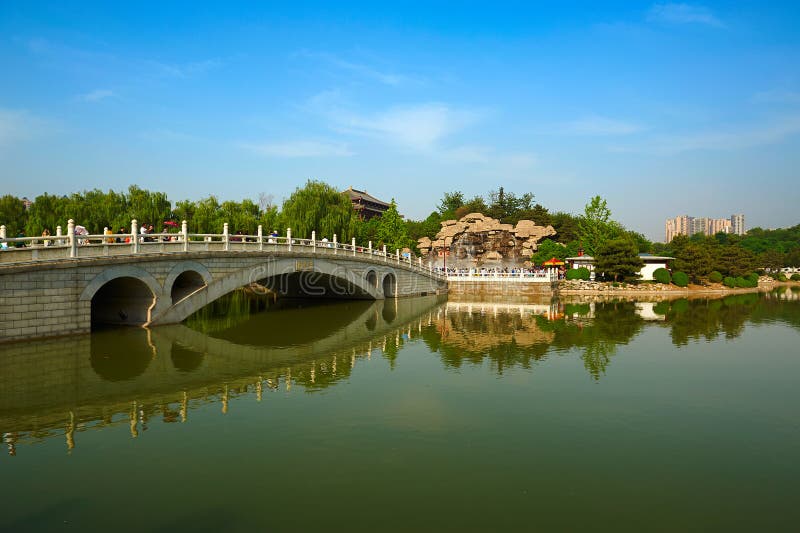 The stone lake landscape xian