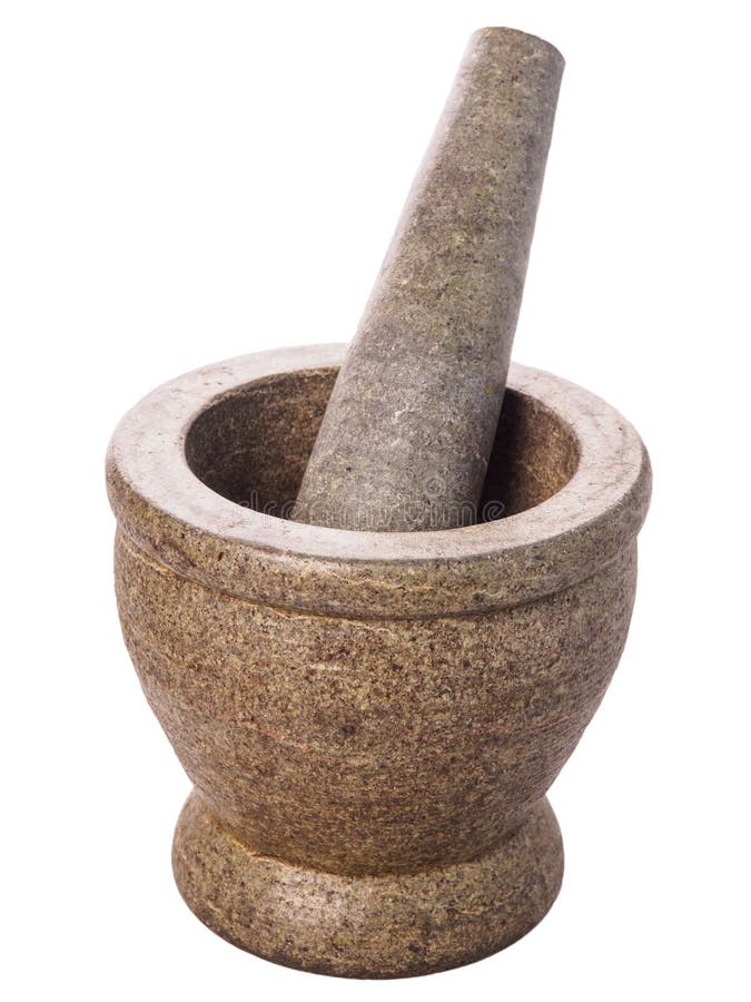 Stone mortar and pestle stock photo. Image of traditional 100587384