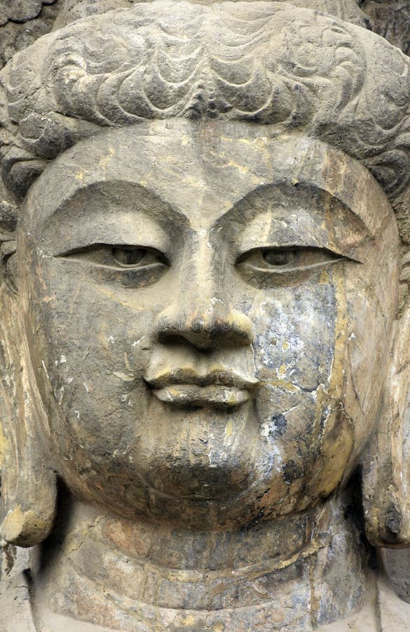 Buddha Face Statue